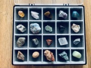 Minerały Świata NATIONAL GEOGRAPHIC nr 1 - 20, piękne minerały i książeczki