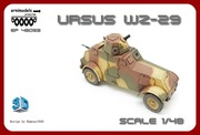 Model z druku 3D Polski samochód pancerny WZ 29  1/48
