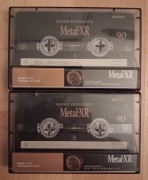 Kasety magnetofonowe metal Sony Metal-XR 90 2 szt.