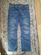 Spodnie jeans H&H krój Straight 30/30 markowe