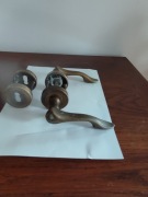 Klamka retro stylizowana ozdobna 