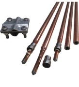 Komplet Uziemienia  7,5m + zacisk krzyżowy 