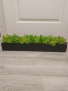 Dekoracja mech, doniczka, wystrój wnętrz 