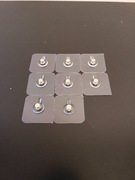 Małe samoprzylepne wieszaki / haczyki - 8 szt.