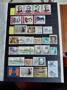 Klaser ze znaczkami prl cz2 roczniki 1978 - 1990