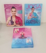 DVD A. Maciąg Joga PORANNA i Wieczorna NOWE Folia
