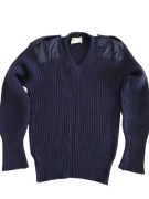 Sweter wełniany wojskowy Jersey by Gould M L 100% pure new wool