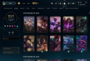 Konto lol EUNE 250+ skinów