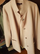 Płaszcz pudrowy róż 