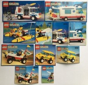 Zestaw instrukcji LEGO Classic Town 6666 6665 6614 6550 6648 1959