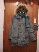 Kurtka płaszcz puchowy Zara puch pierze 152