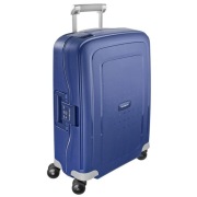 Samsonite S'cure Walizka Kabinowa 55 cm 34l twarda niebieska Dark Blue