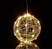 Kula dekoracyjna LED Ø 15 cm