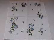 chusteczki do nosa damskie z haftem 2szt