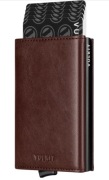 VULKIT Etui na karty kredytowe Portal męski brązowy