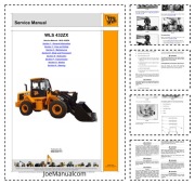JCB WLS 432ZX Wheel Loader Service Manual Instrukcja serwisowa 