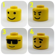 OSŁONA HAKA HOLOWNICZEGO zaślepka NAKŁADKA NA HAK jak głowa ludzika żółta