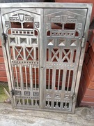 Zabytkowe drzwiczki do kominka - lata 40/50 te.