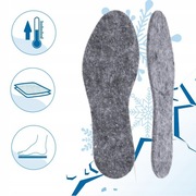 Filcowe wkładki do obuwia grube wyściółki 4 mm 