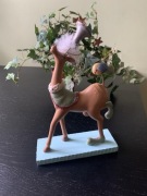 Zimowa figurka renifer