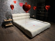 Łóżko Tapicerowane 160*200 z pojemnikiem na pościel 