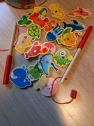 Zabawka, rybki na magnez