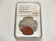 20 zł Zamek w Malborku 2002,  NGC MS69
