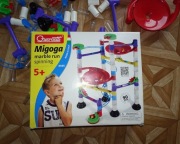 QUERCETTI Tor kulkowy Migoga marble run spinning 93 części 5+