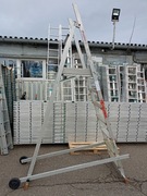 Drabina magazynowa jezdna FARAONE SM 200 - 3,64 m II GATUNEK