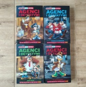 Komiksy Kaczora Donalda - zestaw 4 szt.- Agenci i Detektywi