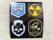 STALKER Czyste Niebo - Kolekcjonerskie Naklejki (2008)