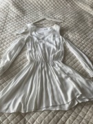 Sukienka Laurella Biała Lekka Oversize Stary Model