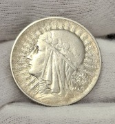 Moneta 5 zł  Polonia - Głowa Kobiety z 1933 r