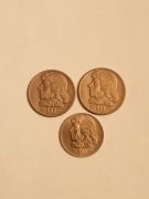 Zestaw 10 zł Kościuszko, 1959r, 1960r, 1972r.