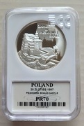 Pieskowa Skała 20zł 1997 PR70 Grading GCN stan menniczy