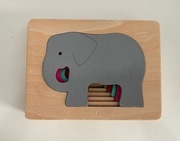 Układanka warstwowa Słoń 