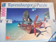 Puzzle używane 1000 elementów Ravensburger kompletne stan jak na zdjeciu