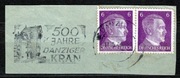 WMG, stempel propagandowy DANZIG 11.05.1944 r. znaczek DR Mi 785