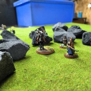 Skałki/głazy LOTR/BOLT/WH Makieta/Diorama ROZ: L