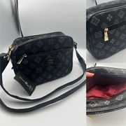 Torebka damska Mai Mai czarna listonoszka na ramię pojemna Premium