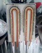 Kolczyki waterfall Multikolor