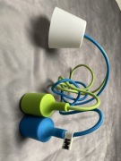 Nowoczesna lampa kabel w oplocie Double Neon firmy IM DESIGN