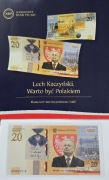 20 zł 2021 Lech Kaczyński UNC + folder NBP