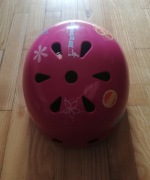 kask na rolki i rowerek Decathlon