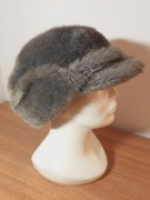 Czapka zimowa futrzana Nowa rozm 58