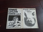 Edward LUTZYN - Czarna Seria A i B - KOMPLET + AUTOGRAF 1990r. UNIKAT