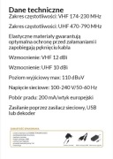 Antena pokojowa Reinston