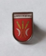 Herb gmina Rojewo przypinka pin odznaka wpinka