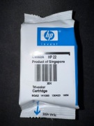 Oryginalny Tusz HP 22