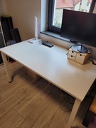 Solidne biurko 140x80 mocne i trwałe